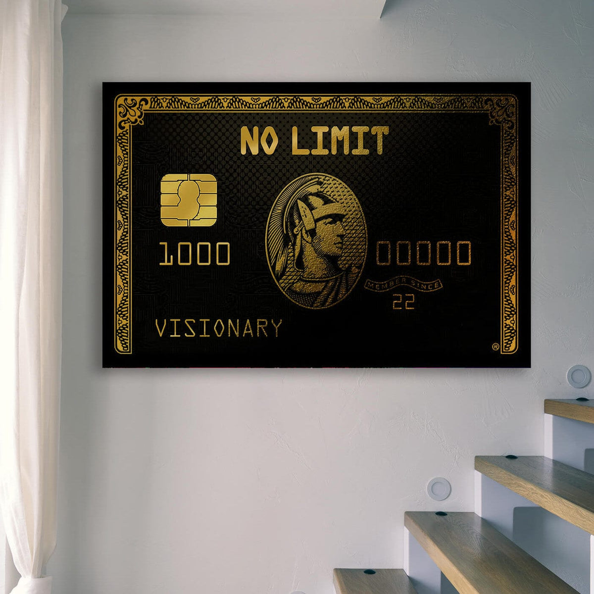 No Limit Visionary Entrepreneur Wall Art, alternate view by Impaktiv