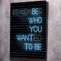 Remember Motivational Wall Art, resilience motivational wall art by Impaktiv