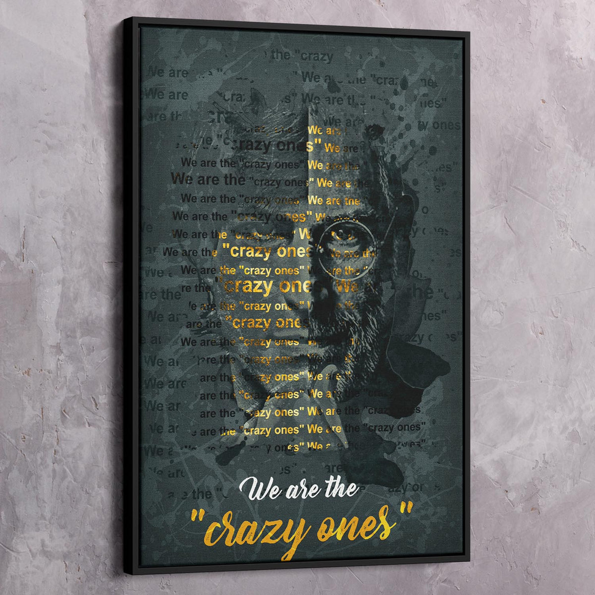 Steve Jobs Entrepreneur Wall Art, alternate view by Impaktiv