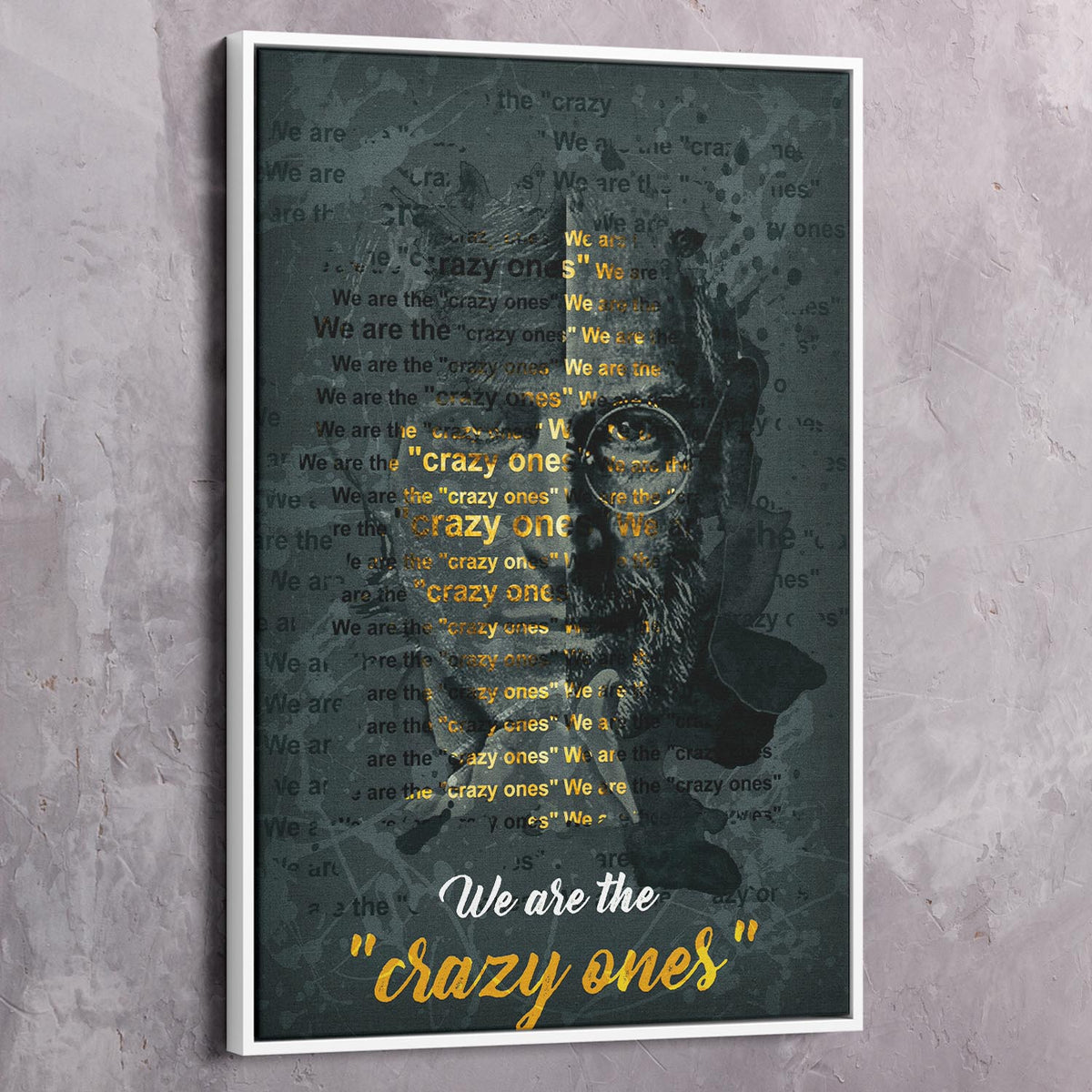 Steve Jobs Entrepreneur Wall Art, alternate artwork view by Impaktiv