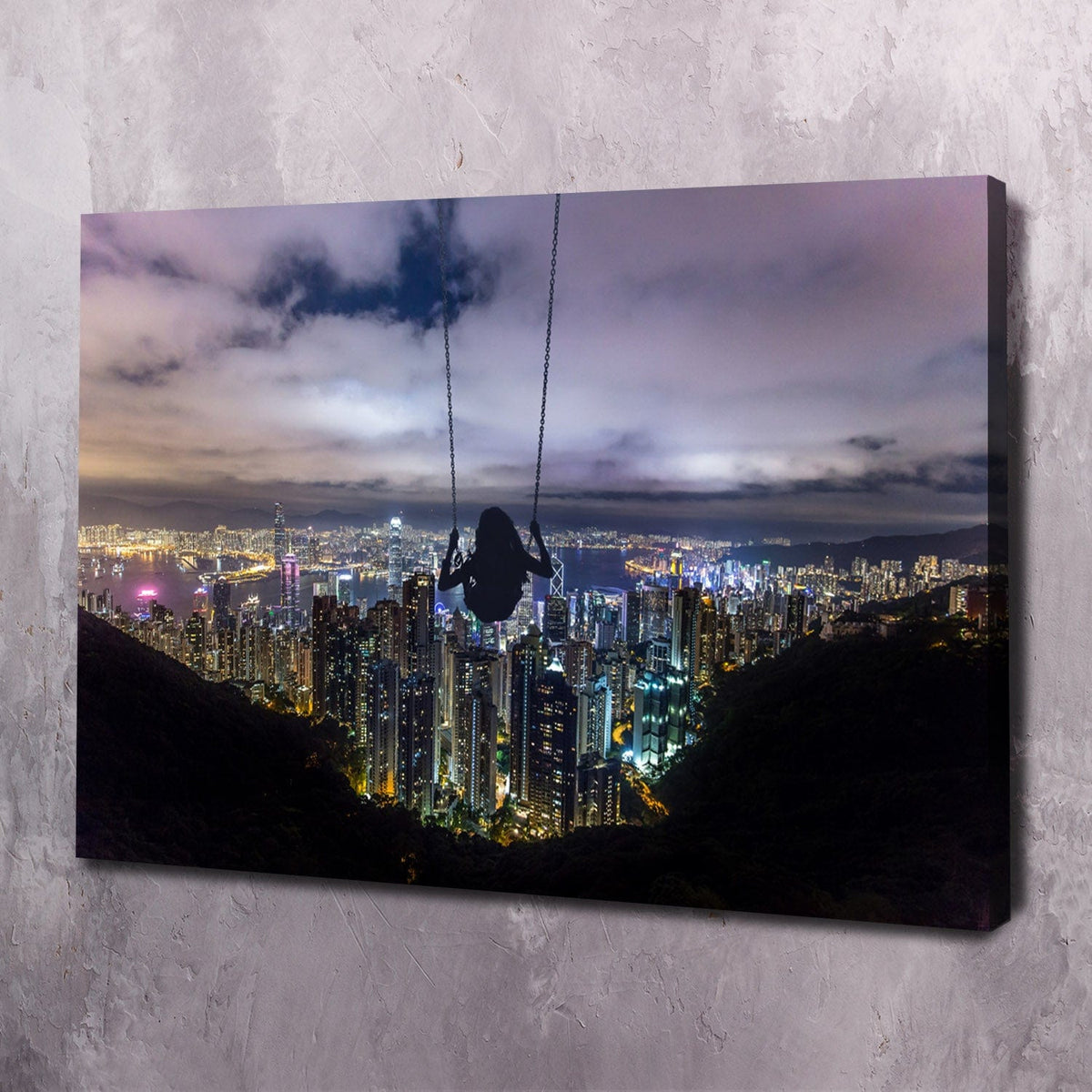 Swing High Motivational Wall Art, inspirational quote wall art by Impaktiv