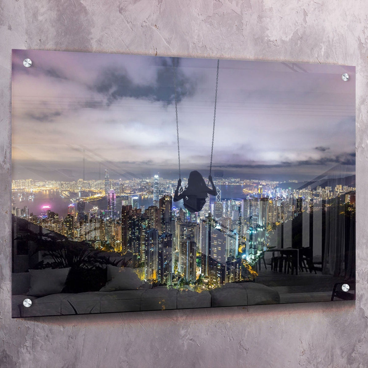Swing High Motivational Wall Art, alternate view by Impaktiv
