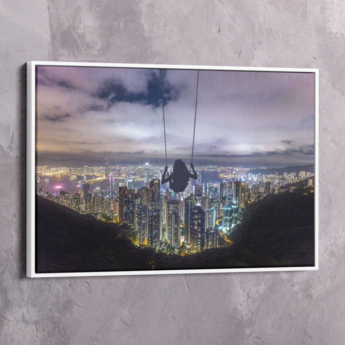 Swing High Motivational Wall Art, alternate artwork view by Impaktiv