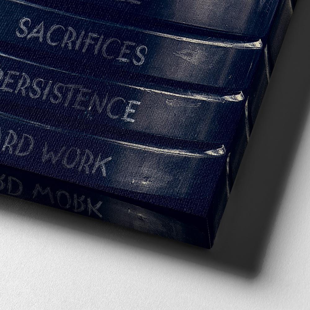 Weight Plates of Growth Motivational Wall Art, alternate view by Impaktiv