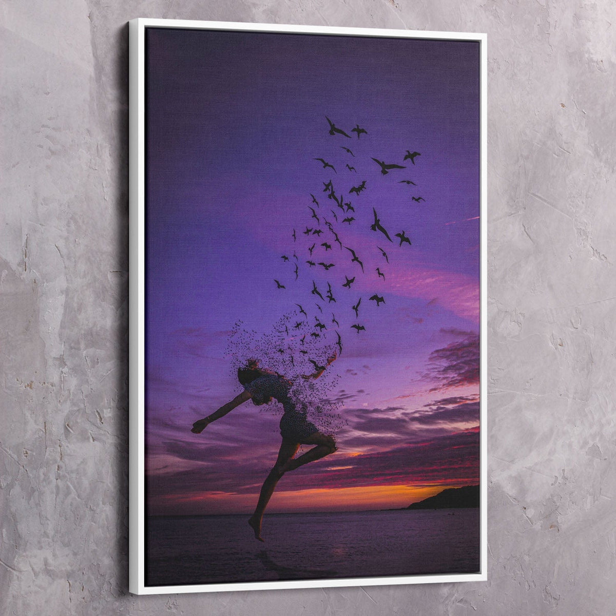 Whatever's Good for Your Soul Motivational Wall Art, alternate artwork view by Impaktiv