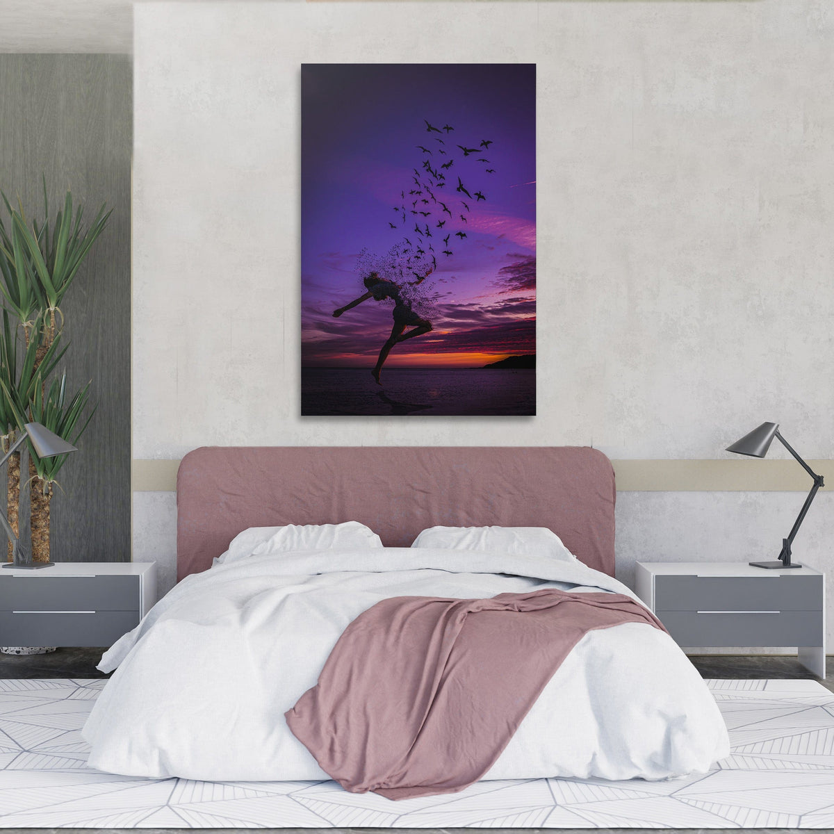 Whatever's Good for Your Soul Motivational Wall Art, alternate view by Impaktiv