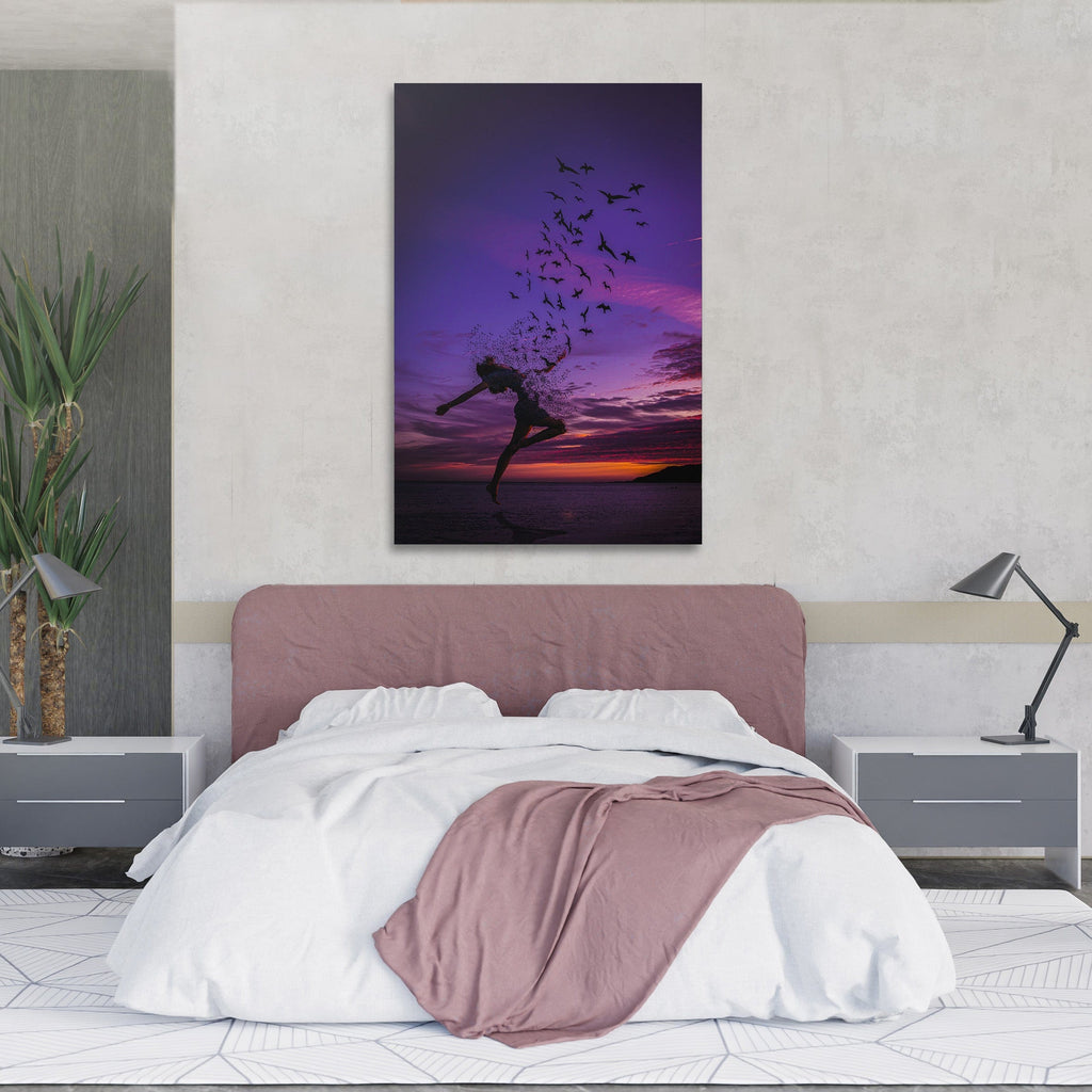 Whatever's Good for Your Soul Motivational Wall Art, alternate artwork view by Impaktiv