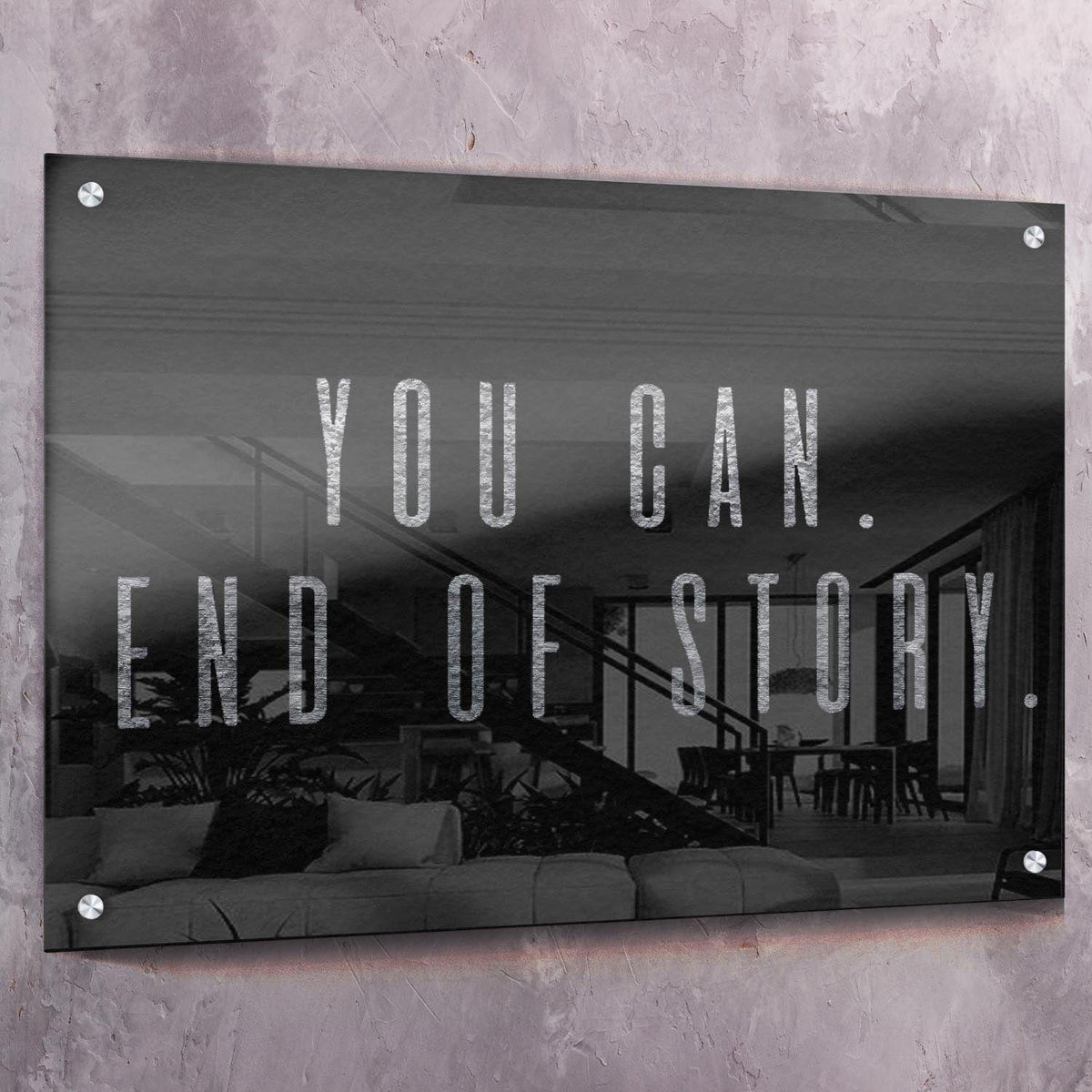 You Can Motivational Wall Art, alternate artwork view by Impaktiv