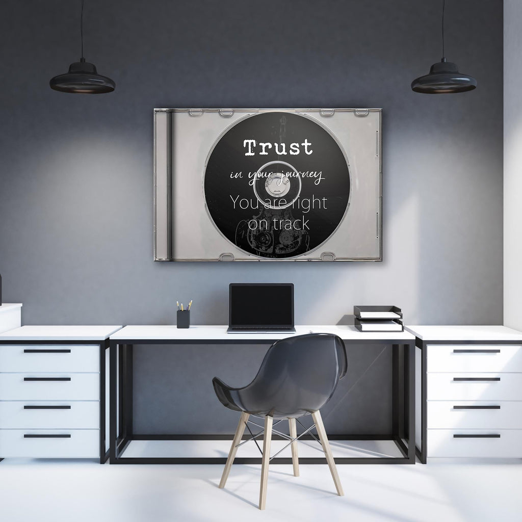 You're Right on Track Adventure Wall Art, alternate artwork view by Impaktiv