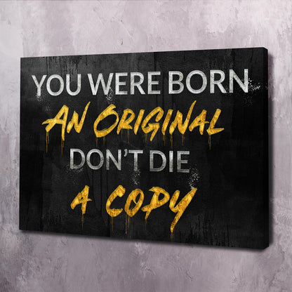 You Were Born Wall Art | Inspirational Wall Art Motivational Wall Art Quotes Office Art | Impaktiv Exclusive Canvas Art Landscape