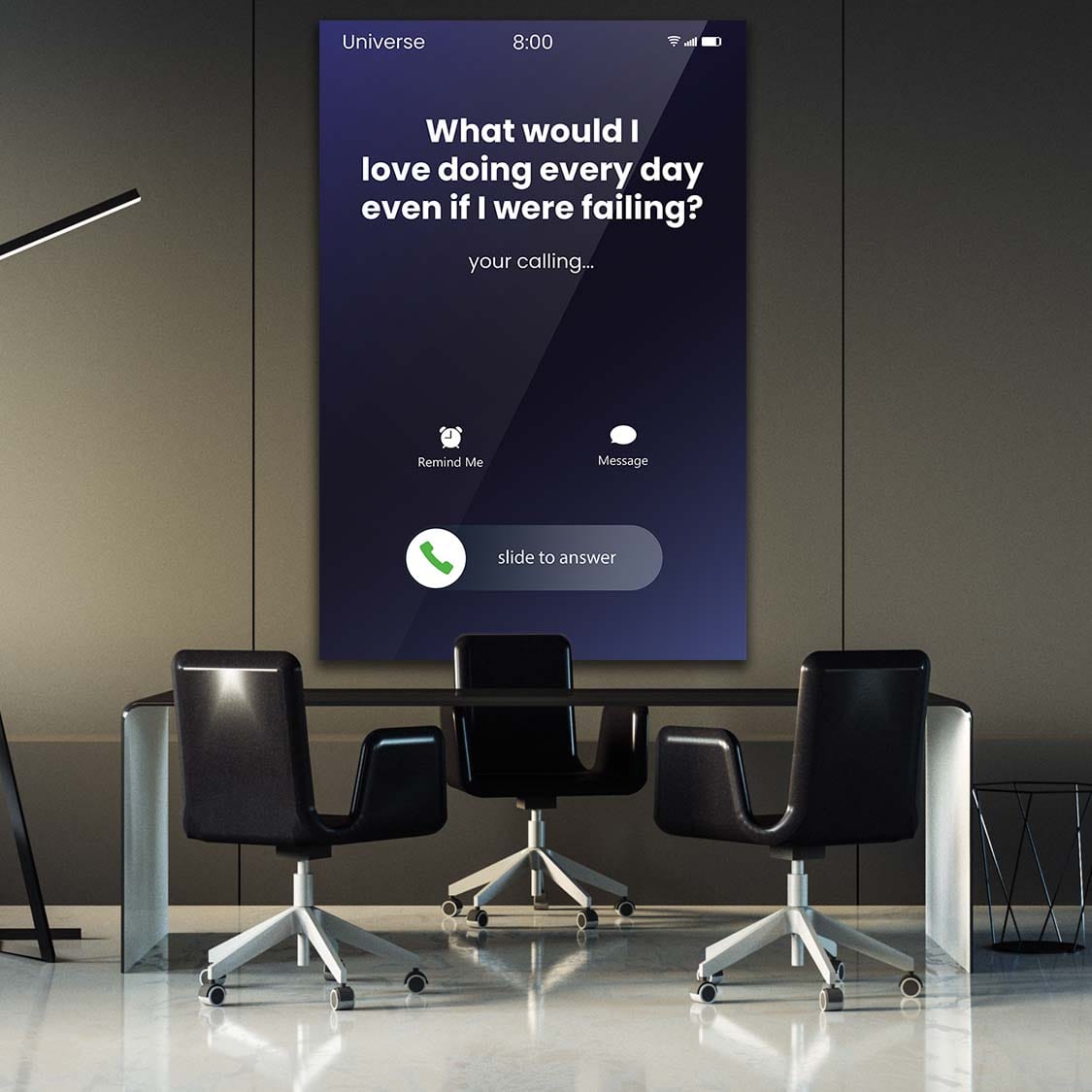 Your Calling Purpose Wall Art, alternate view by Impaktiv