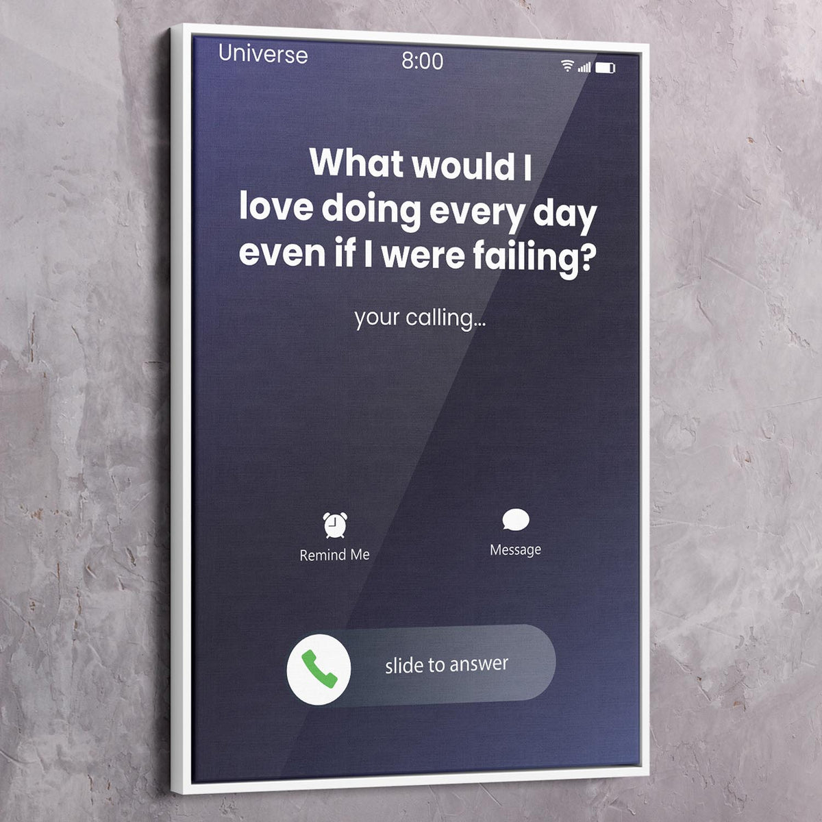 Your Calling Purpose Wall Art, alternate view by Impaktiv