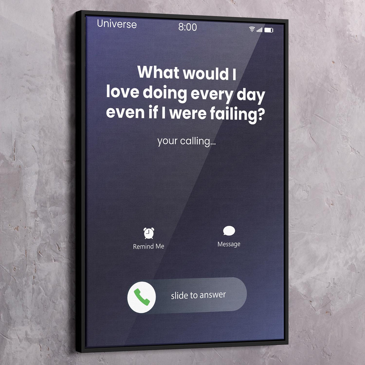 Your Calling Purpose Wall Art, alternate view by Impaktiv