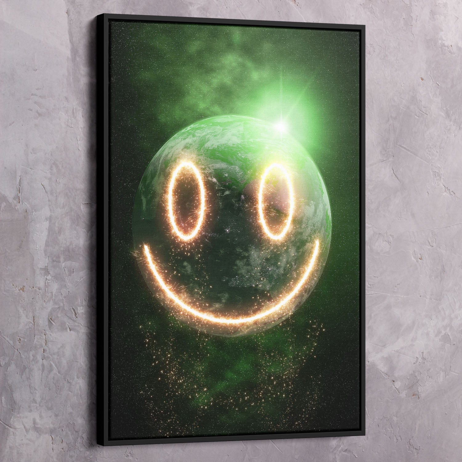 Your World Changes| Inspirational Wall Art Motivational Wall Art Quotes Office Art | Impaktiv Exclusive Canvas Art Portrait