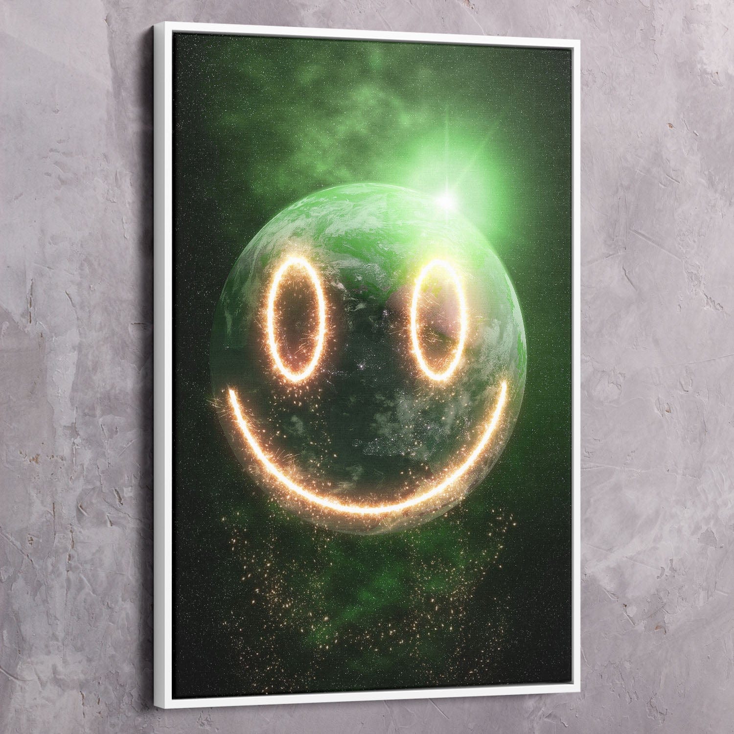 Your World Changes| Inspirational Wall Art Motivational Wall Art Quotes Office Art | Impaktiv Exclusive Canvas Art Portrait