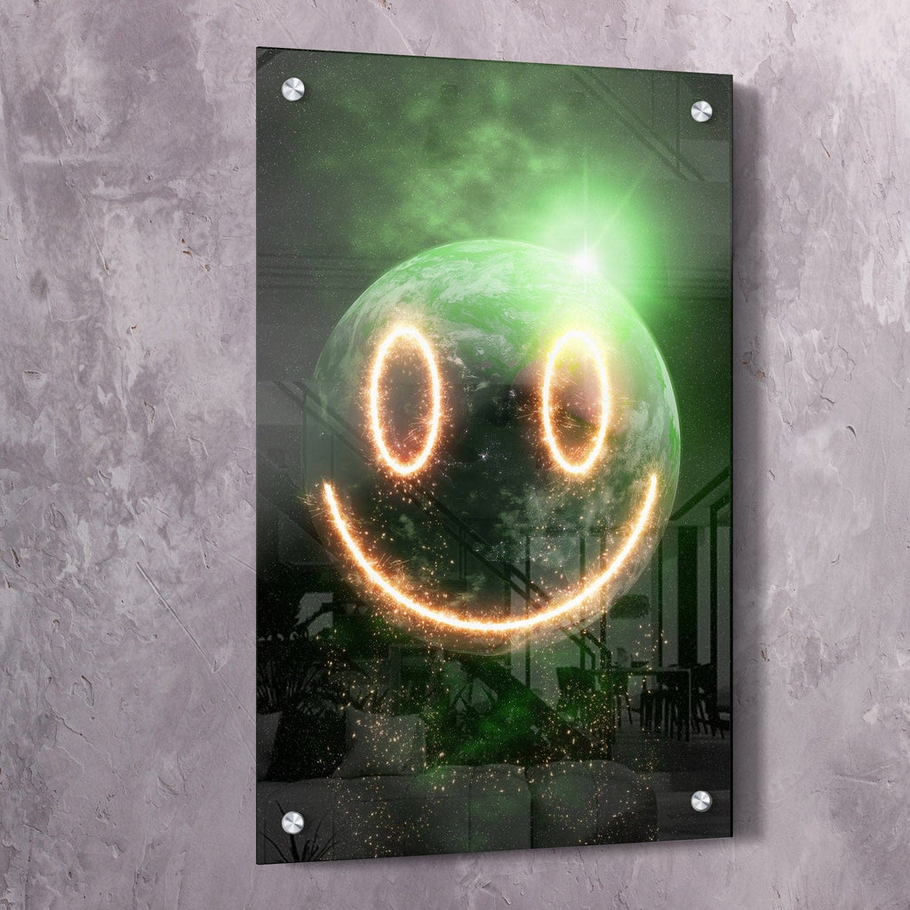 Your World Changes Motivational Wall Art, alternate artwork view by Impaktiv